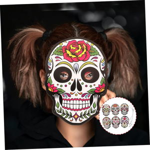 Day of the Dead Skull Dry Head Mask Eva Soft Model