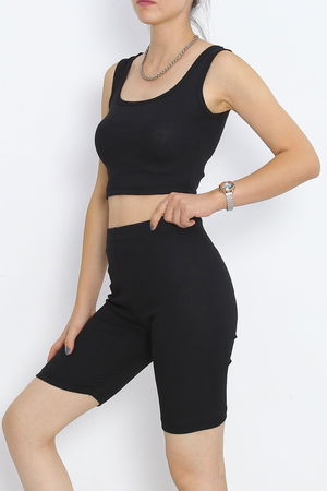 Camisole Shorts Set Black