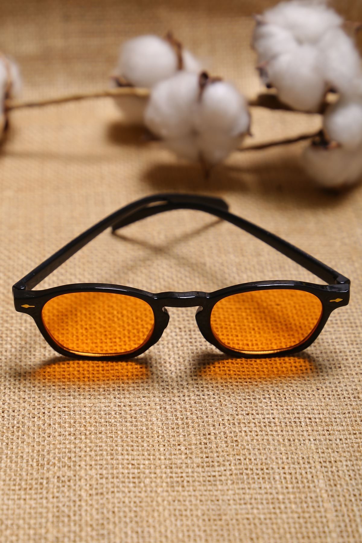 Accessory Glasses Black Orange