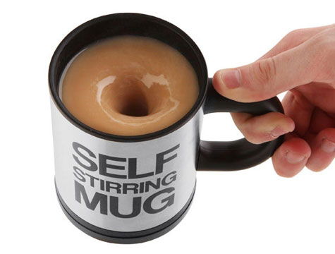 Self Stirring Thermos Mug