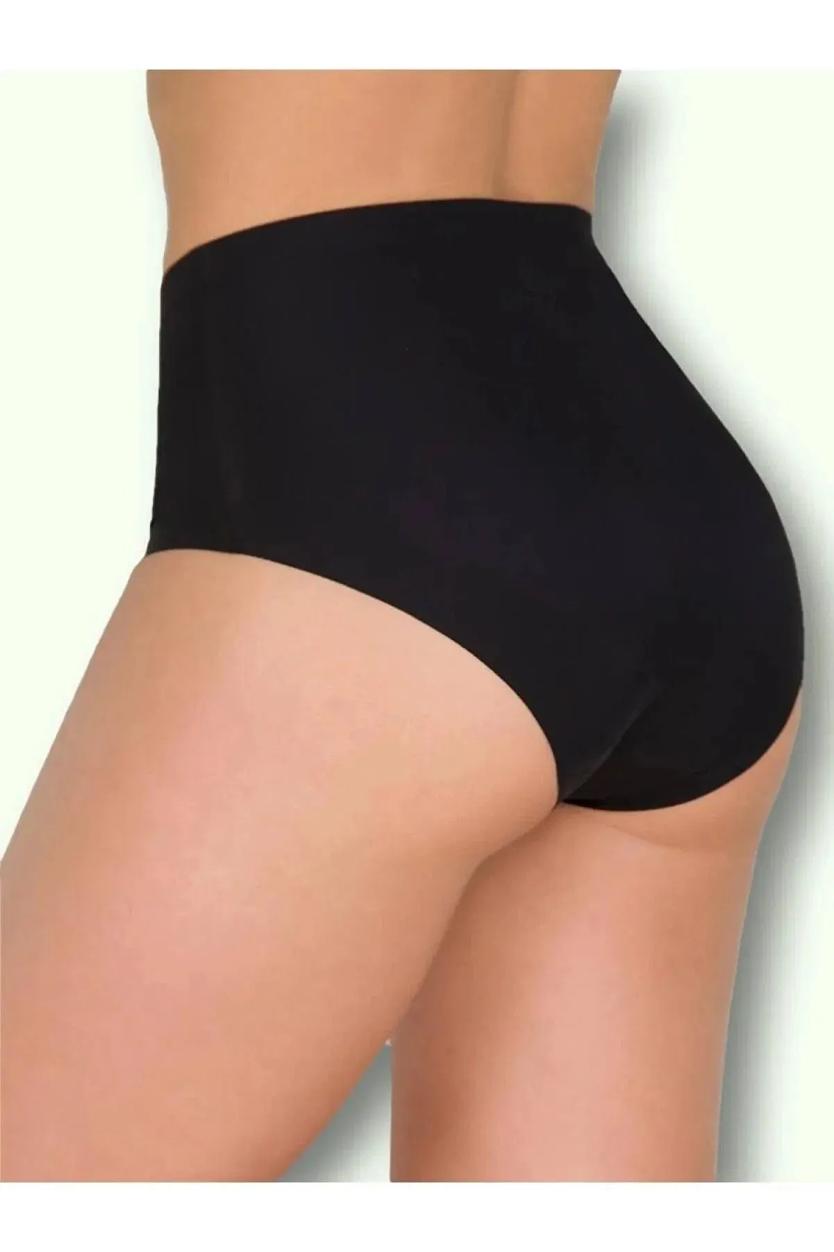 Laser Cut Recovery Seamless Seamless Elasticated Bato Panties High Waist 3 Pcs