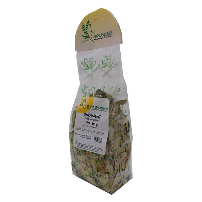 Cassia Leaf Natural 50 Gr Package