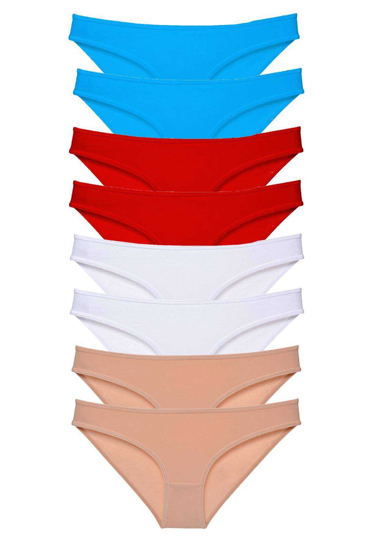 8pcs Super Eco Set Lycra Women Slip Panties 529