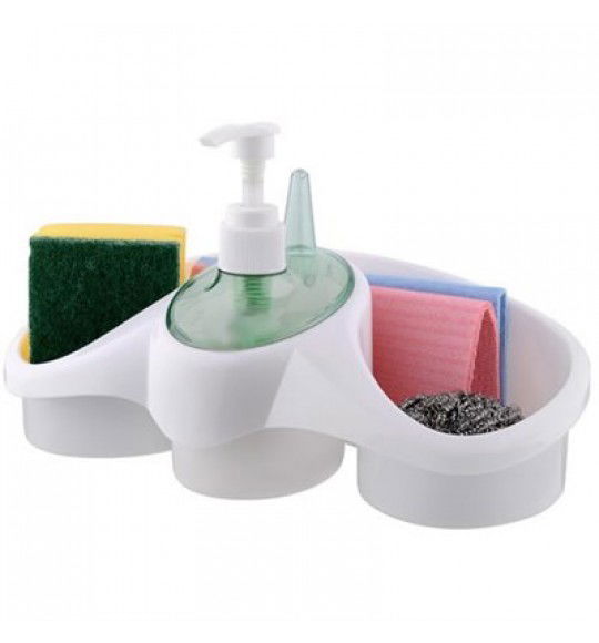 Sponge Reservoir Liquid Soap Dispenser - detergent dispenser