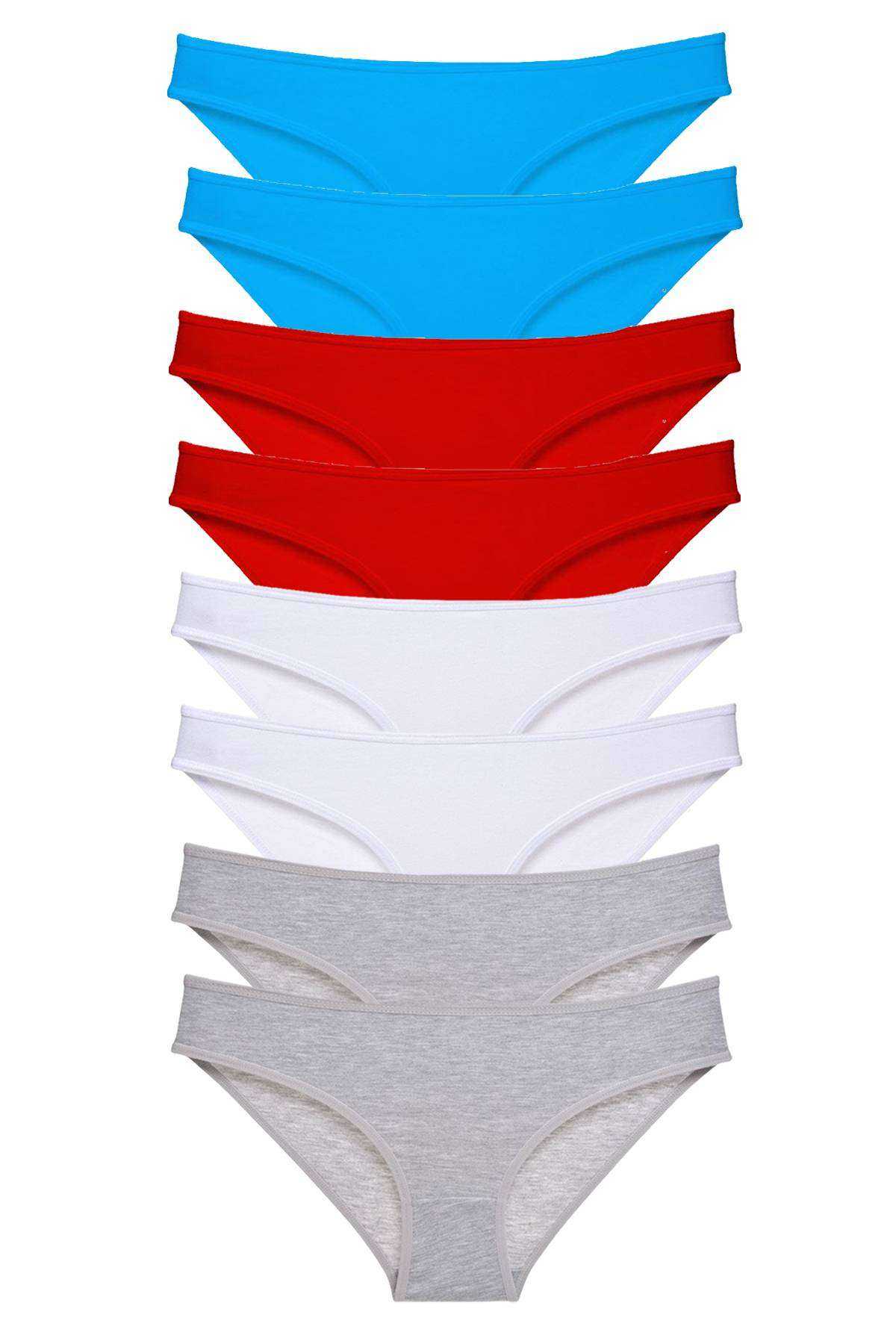 8pcs Super Eco Set Lycra Women Slip Panties 530