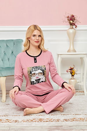 Women's Long Sleeve Pajama Set Model no 7616