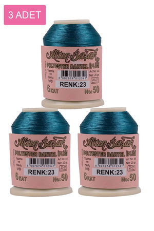 3 Pieces Altinbasak Oya and Lace Floss 20 gr - Turk - No: 023