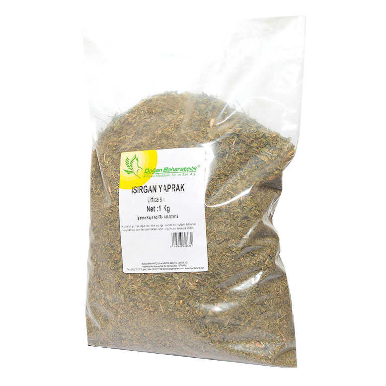 Natural Nettle Leaves 1000 Gr Package