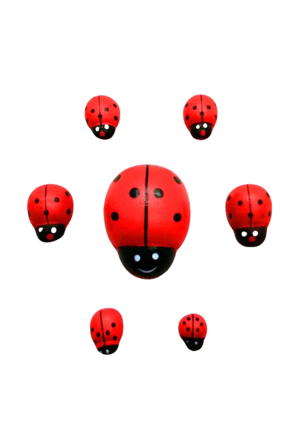 Ladybug Closet Ornament 7 pcs Turk-ALK-130