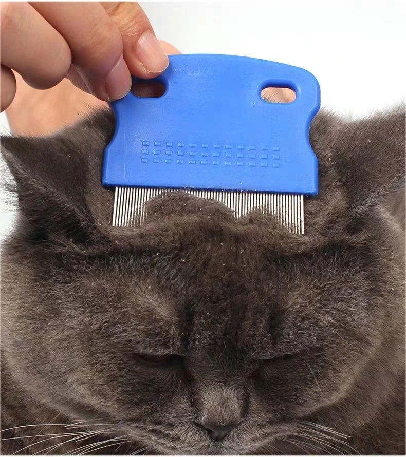 Pet Grooming Comb - Cat Dog Rabbit Fine Tooth Flea Comb