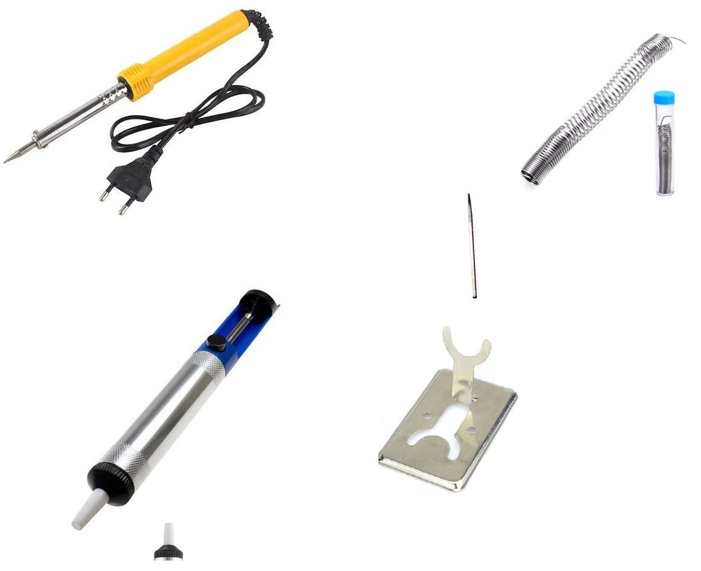 Soldering Iron Soldering Set 30 W - 6 Piece Soldering Set