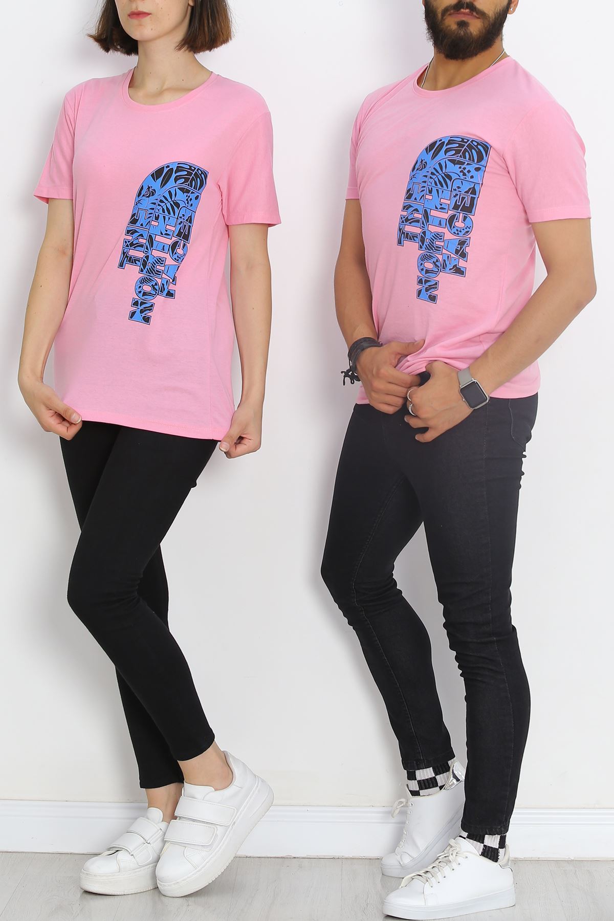 Printed T-shirt Pink