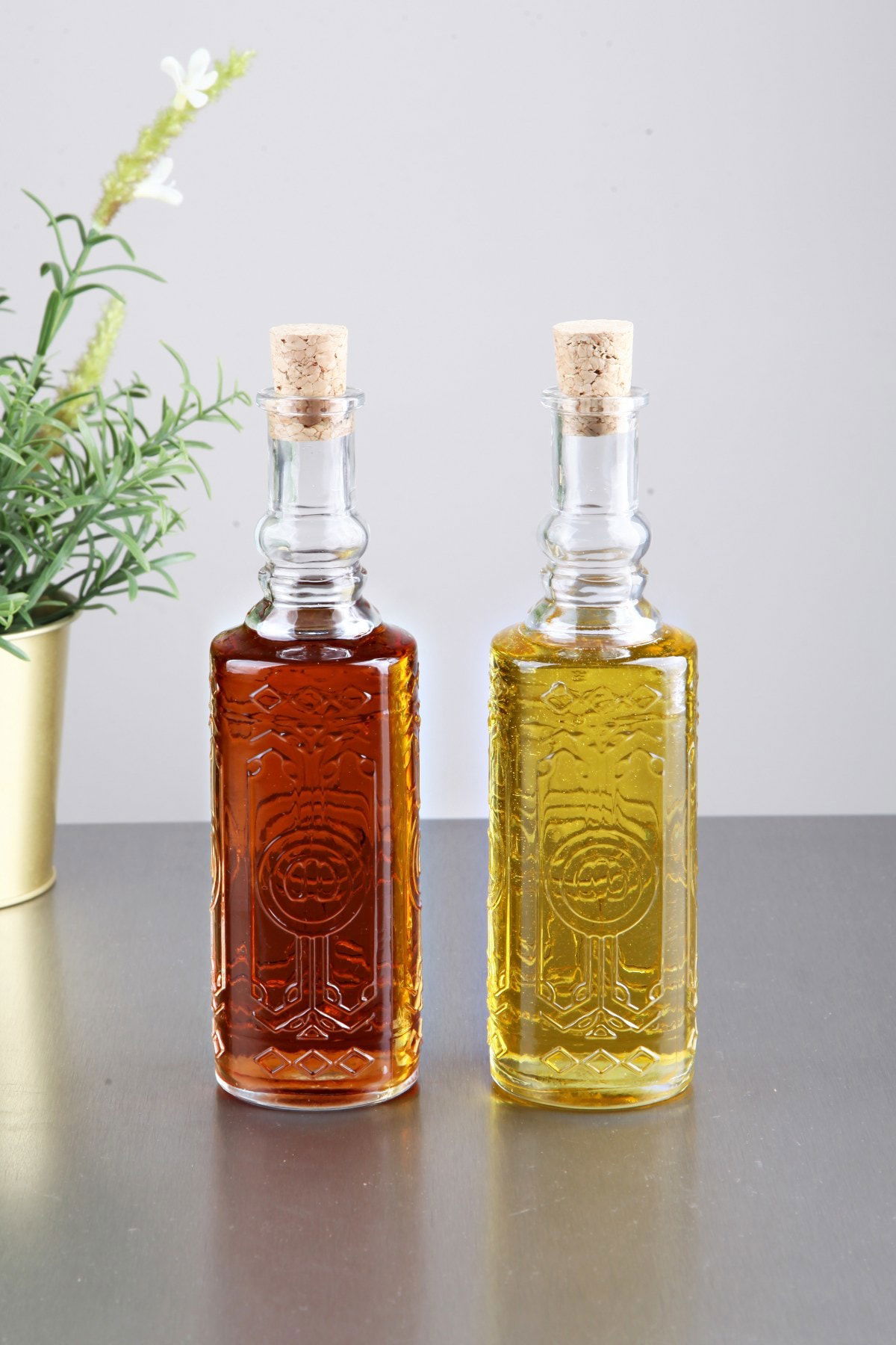 Decor Oil Pourer - Vinegar Bottle Set of 2