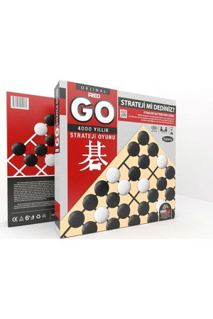 Redka Go Mind Game Wooden Red Go 4000 Years Strategy Game