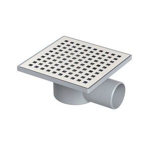 Floor Drainer Square 15X15 cm 70 mm Side Exit