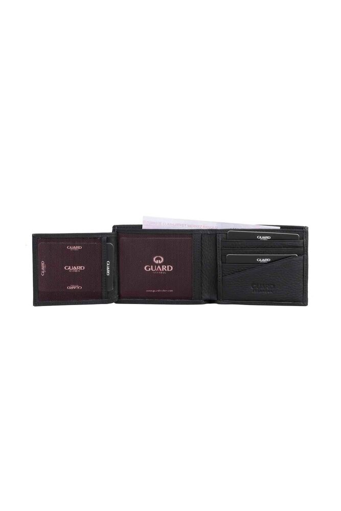 Black Leather Men's Wallet