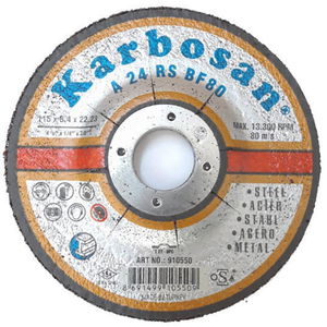 Karbosan Metal Grinding Disc 115x6,4x22,23