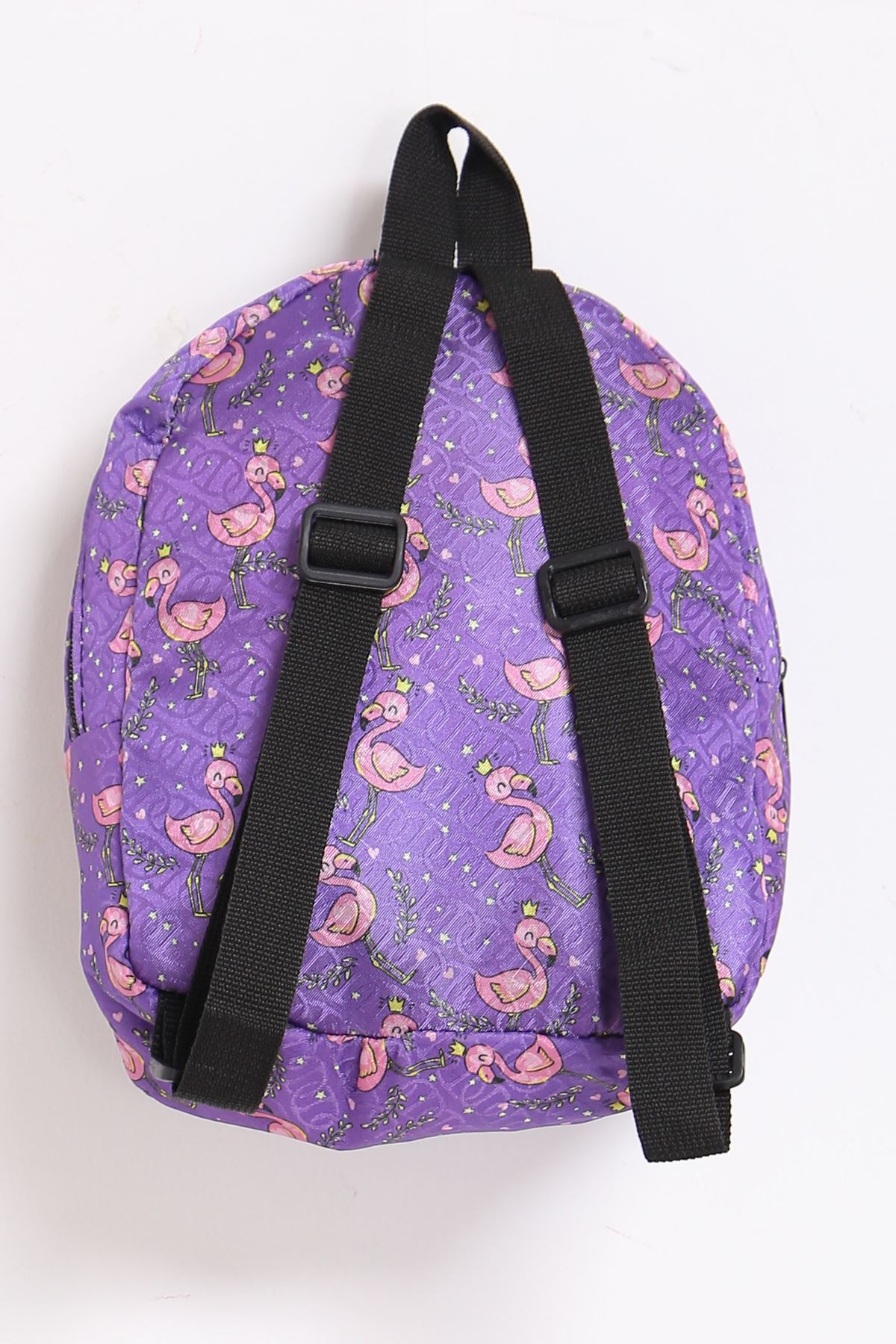 Printed Kids Bag Purple