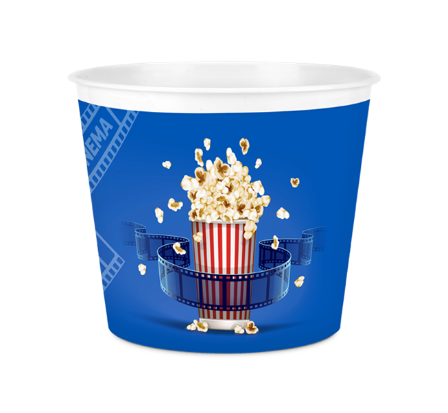 Popcorn Corn Bucket Decorative - GIANT SIZE