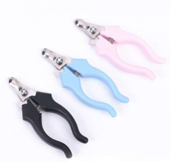 Spring Pet Nail Clippers - Set with Stainless Steel File