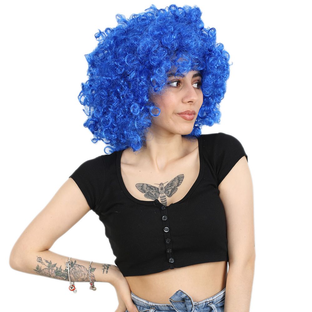 Animation Party And Clown Wig / Dark Blue