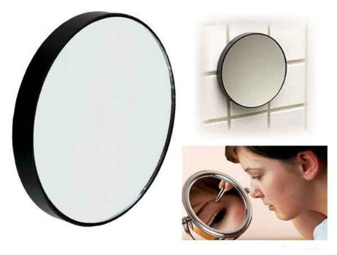 Magnifying Mirror with Suction Cup