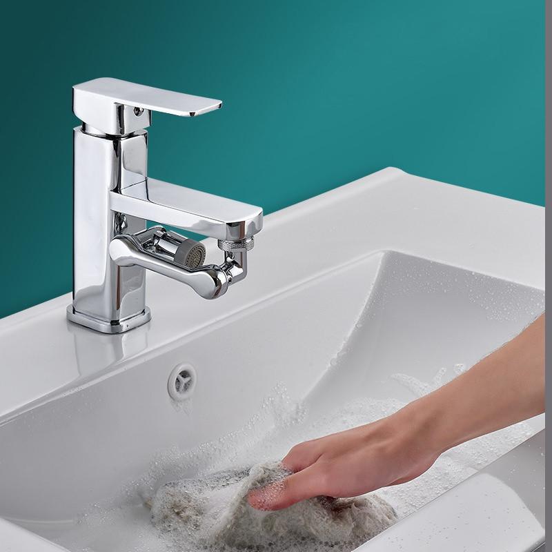 1080 Degree Rotating Robotic Arm Faucet Head - Faucet Extension Device End