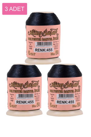 3 Pieces Altinbasak Oya and Lace Floss 20 gr - Turk - No: 455