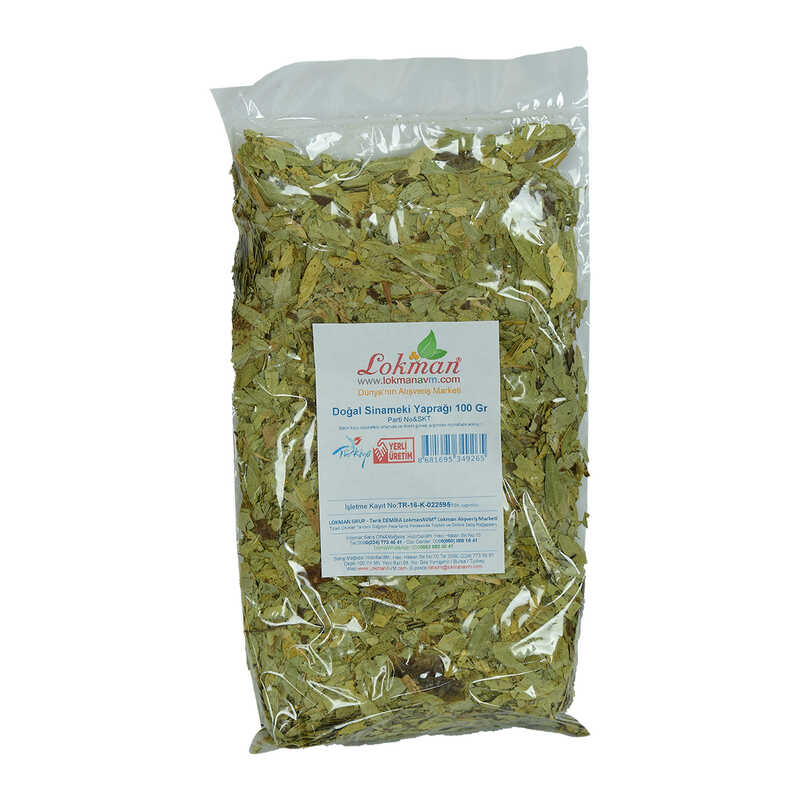 Cassia Leaf Natural 100 Gr Package