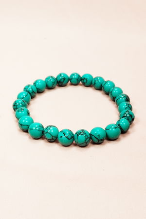 Turquoise Natural Stone Bracelet Boxed