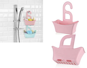 Bathroom Basket Perforated Basket Multipurpose Soap Shampoo Holder Rack