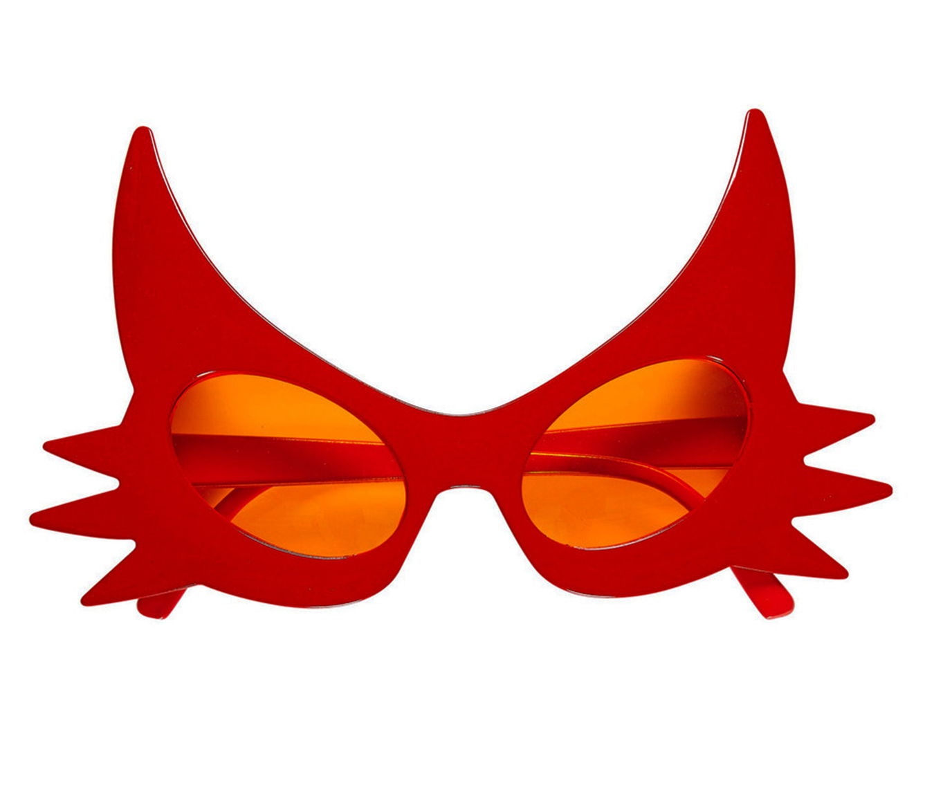 Red Color Mustache Design Cat Goggles 19x11 cm