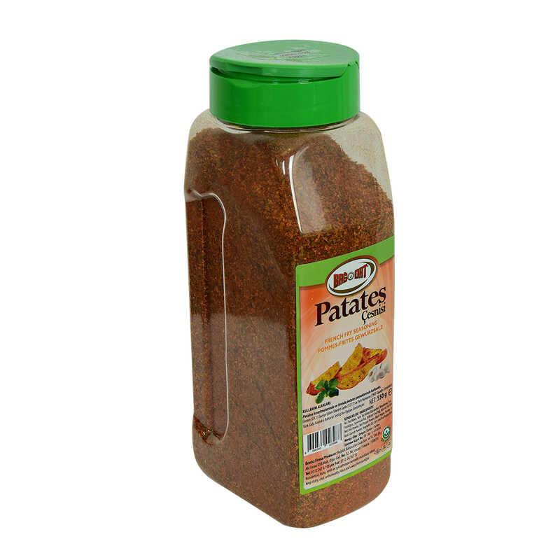 Fried Potato Spice Seasoning Mix Pet Jar with Salt Shaker 550 Gr