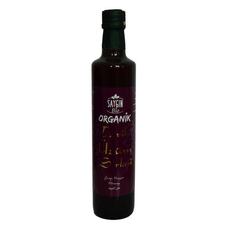 Tarihi Organic Grape Vinegar Glass Bottle 500 ML