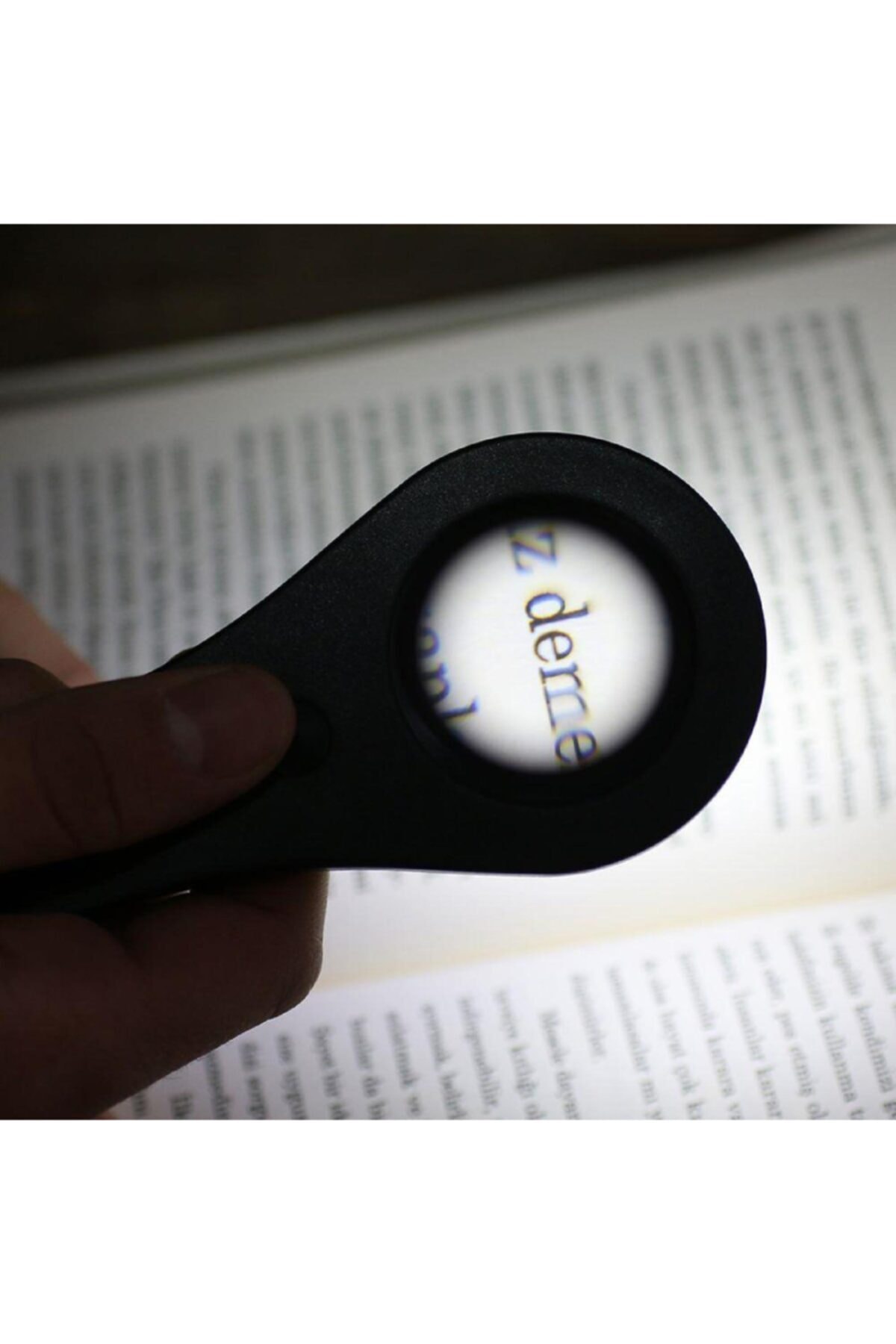 Counterfeit Money Checking Lighted Magnifying Flashlight