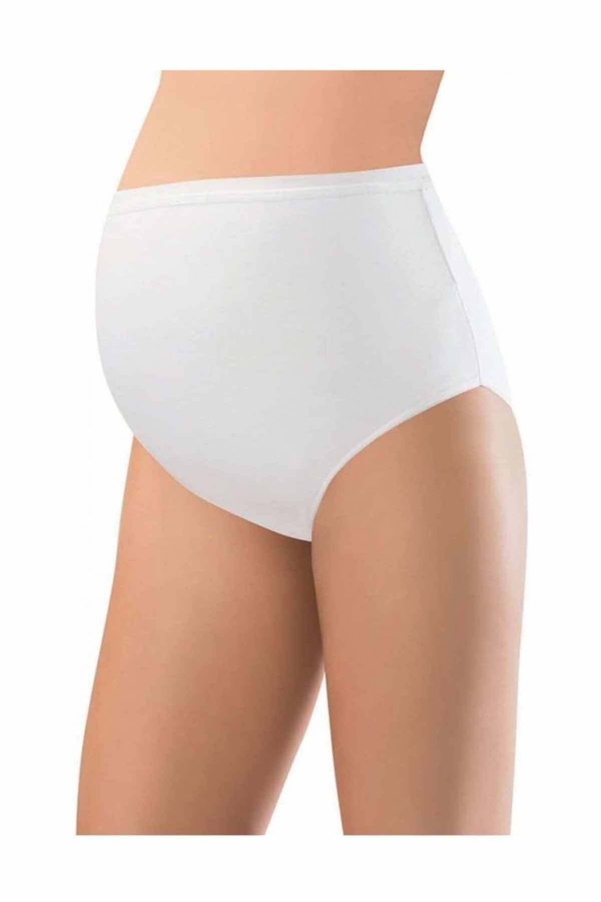 Cotton Maternity Lycra Bato Panties White - 3324A