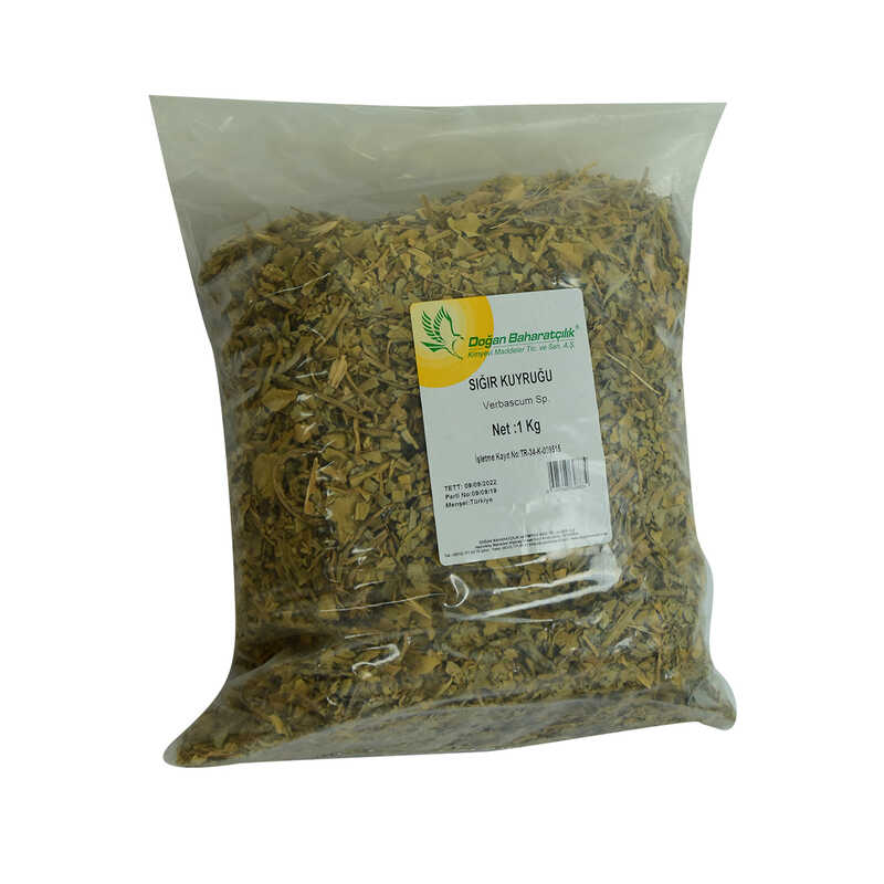 Mullein Herb Natural 1000 Gr Package