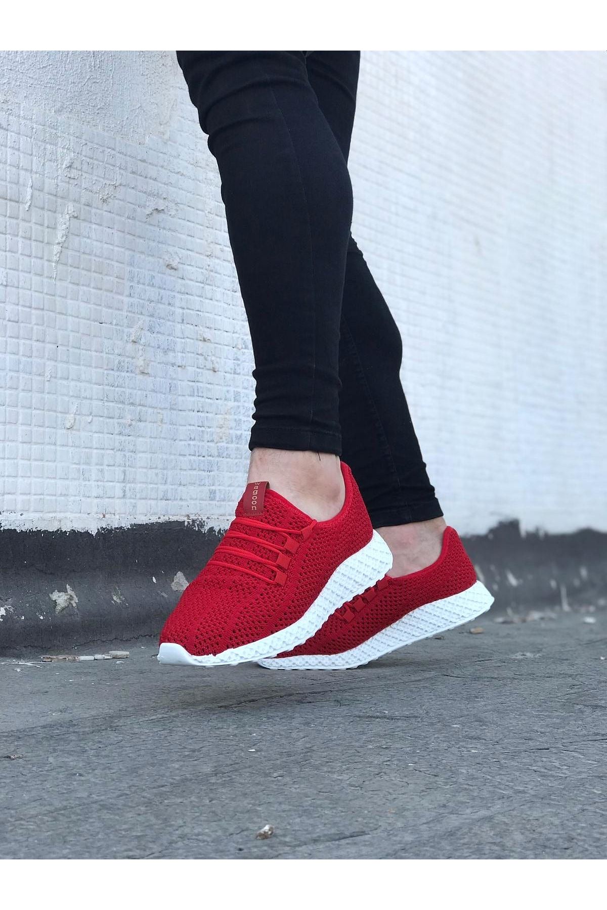 Red Men's Sneakers