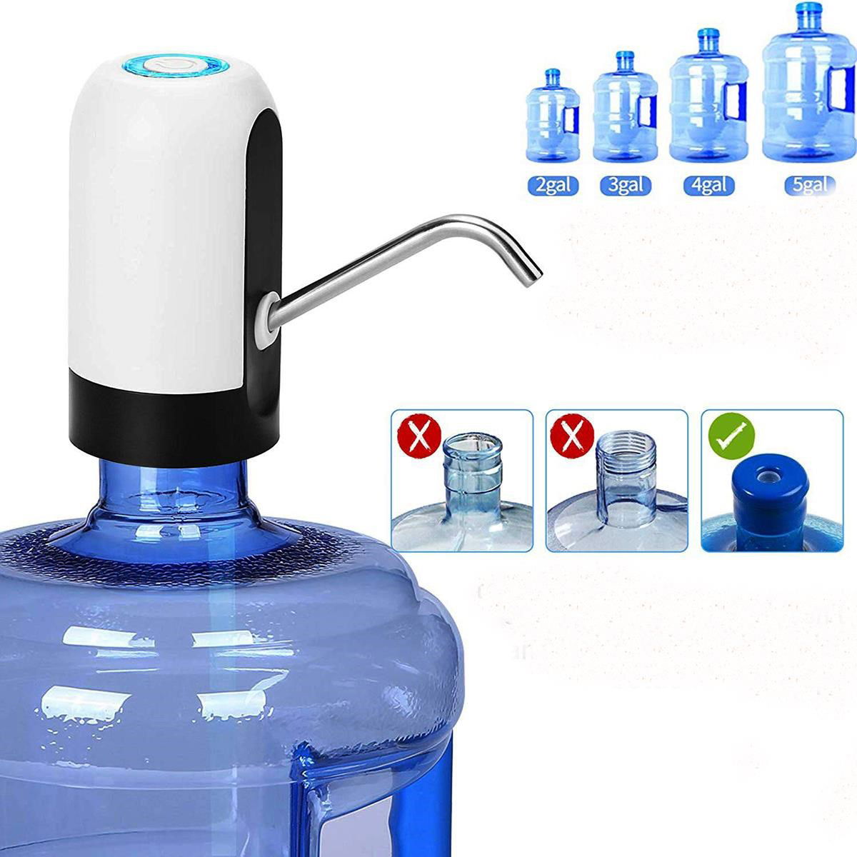 Automatic Carboy Water Pump Rechargeable with Usb