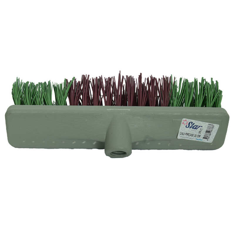 Hard Shrub Brush Outdoor Garden Floor Brush Mixed Color 30 Cm