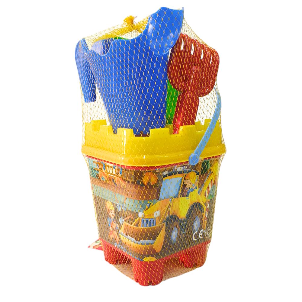 Illustrated Big Castle Bucket