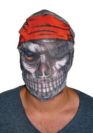 Cloth Pirate Mask - Stretch Horror Mask - 3D Printed Mask Model 4