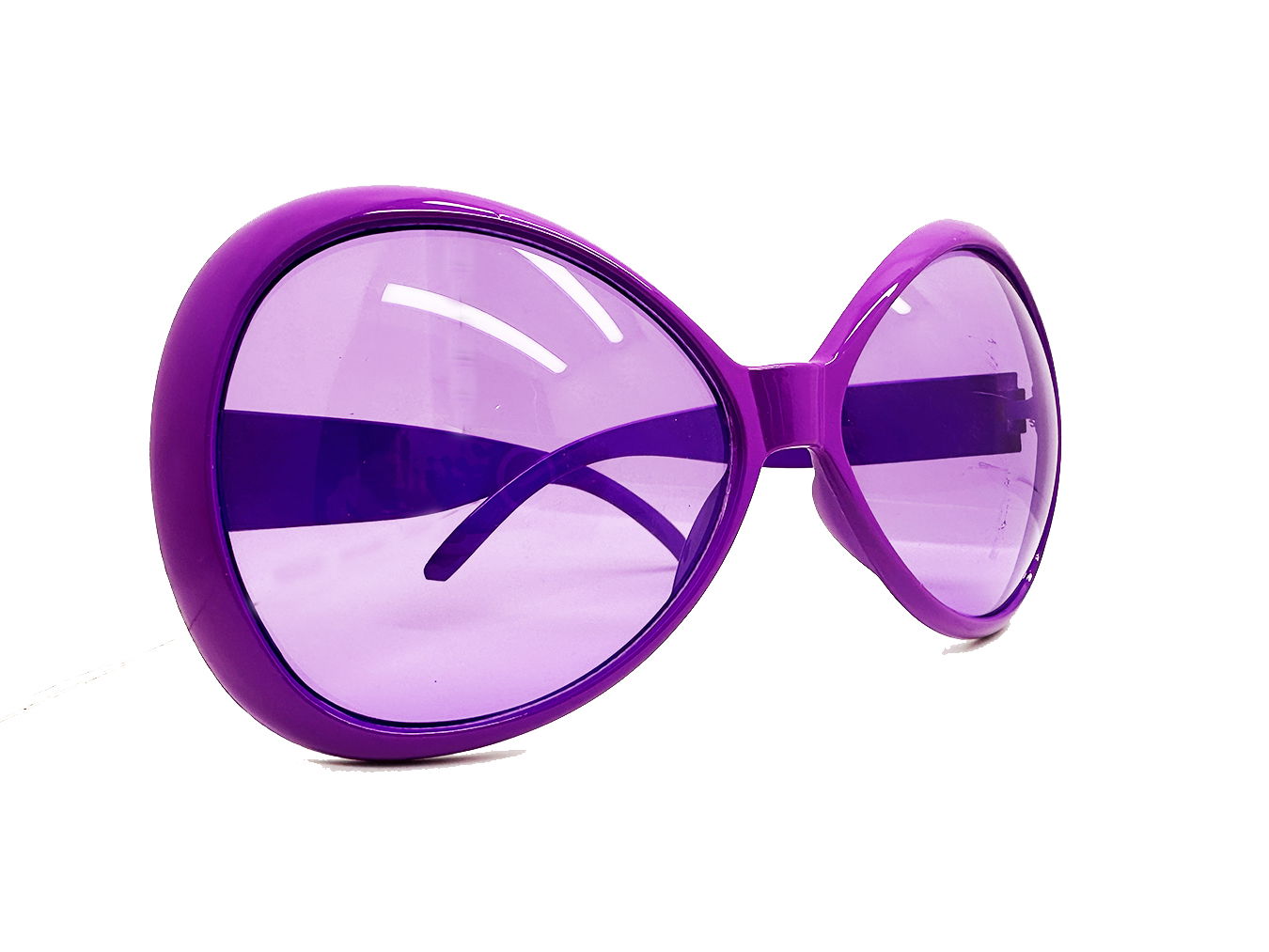 Purple Color Yeşilçam Nostalgia 80s 90s Party Glasses