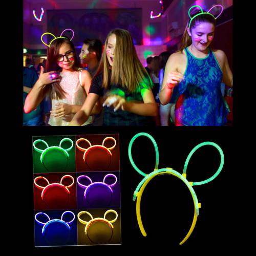 Glow Crown Phosphorescent Crown Mixed Color 12 Pieces