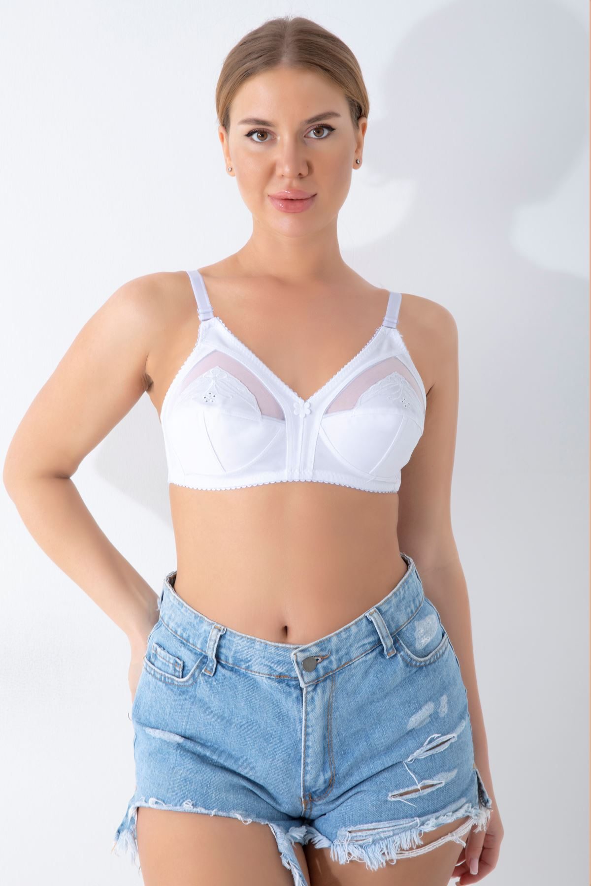 White Recovery Bra