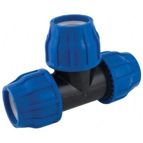 Poelsan Blue 50X50X50 Coupling Tee