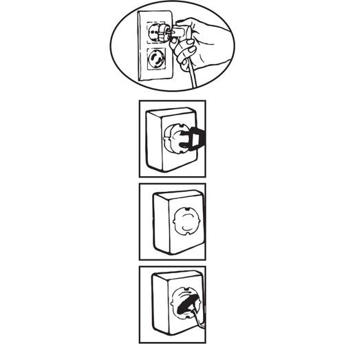 Child Protection Socket Cover 4 Pcs