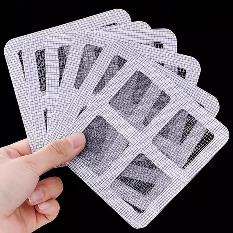 20 Pcs Adhesive Bathroom Drain Protector Hair Collector - Drain Insect Protector Drain Strainer