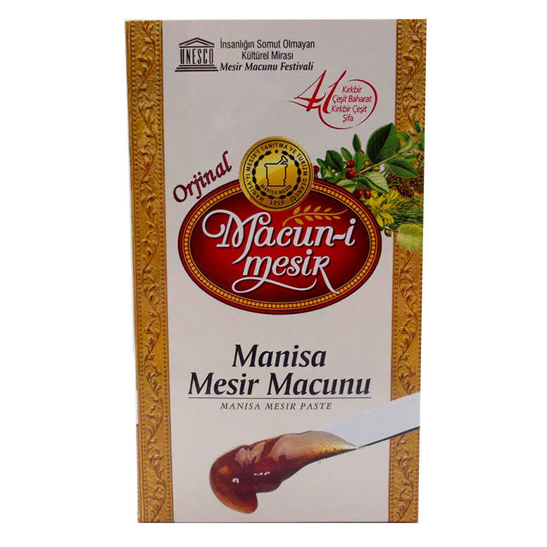 Manisa Mesir Paste Glass Jar 400 Gr