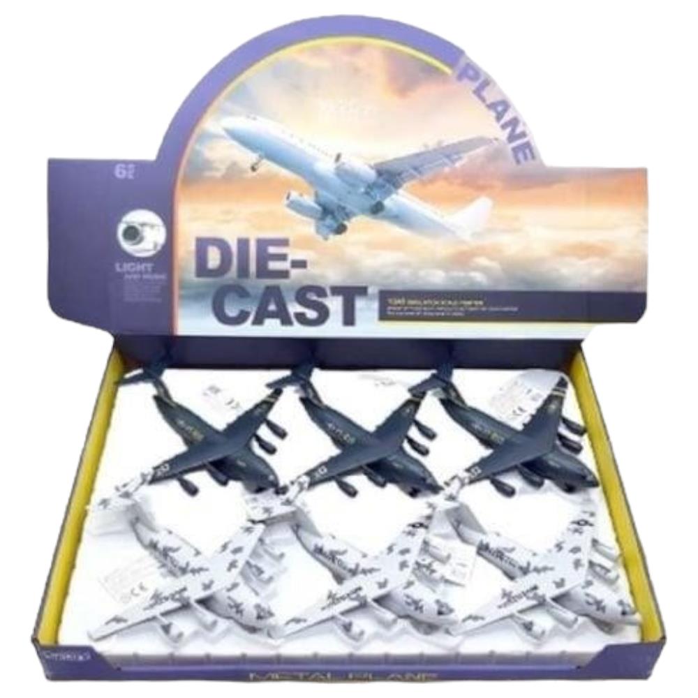 Pull Drop Cargo Airplane Lighted Sound